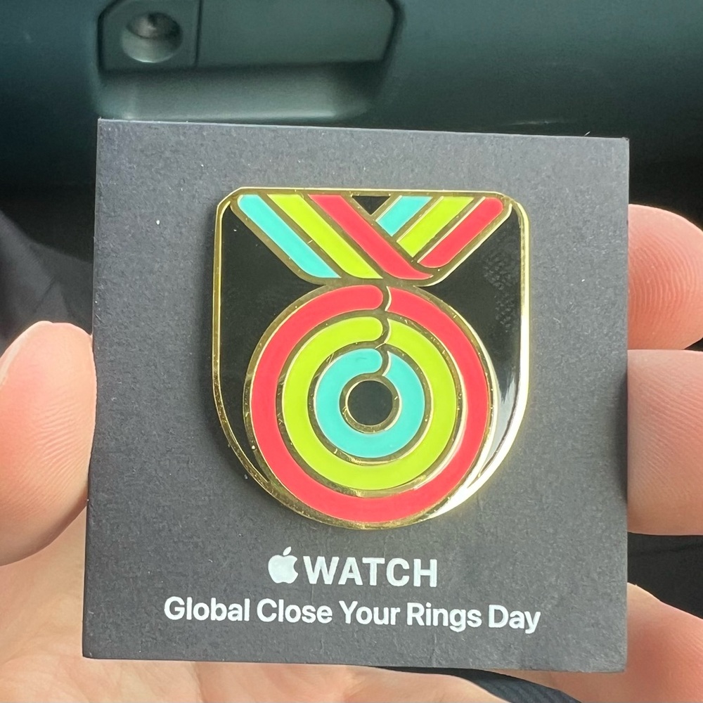 Apple Watch “Close Your Rings Day” Pin LIMITED EDITION